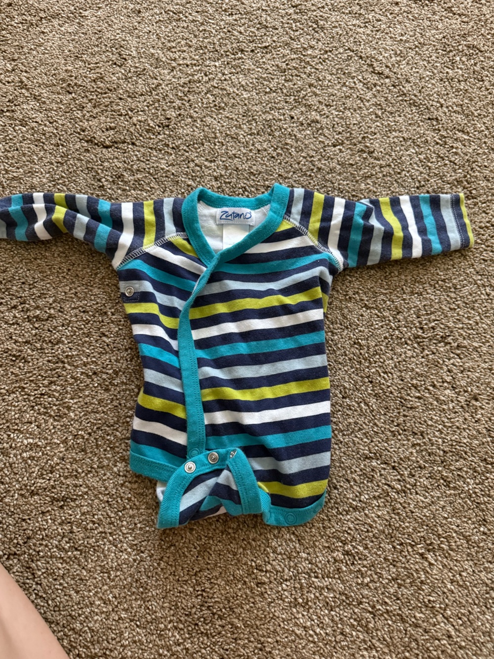 Zutano 3 month onesie